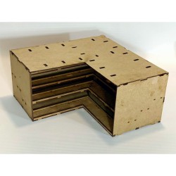 Etabli de Peinture: Fidalgo Tiers Section Corner 30x30cm