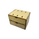 Etabli de Peinture: Fidalgo 2 Drawers 20cm