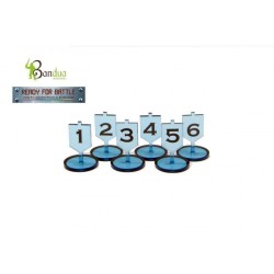 Accessoire: Token Objectif Bleu