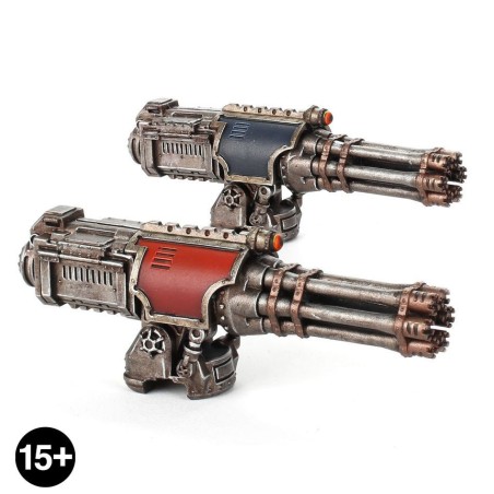 Adeptus Titanicus Fw: Warlord Battle Titan Paired Gatling Blasters
