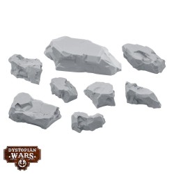 Dystopian Wars: Icebergs and Glaciers Set