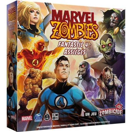Zombicide: Marvel Zombies , Fantastic 4 Assiégés