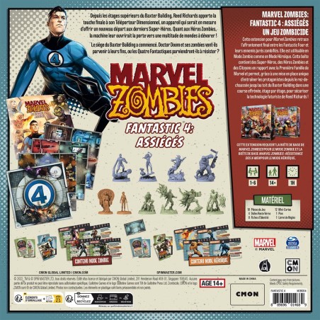 Zombicide: Marvel Zombies , Fantastic 4 Assiégés