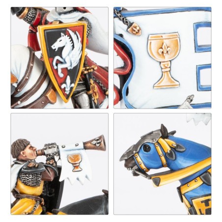 The Old World Bretonnie: Etat-Major Chevaliers du Graal