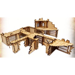 Décor: Domaine Sauvage - Prison Abandonnée