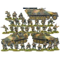 Bolt Action: Late War Panzergrenadiers (30+ 3 Hanomags)