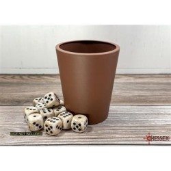 Accessoire: Gobelet à Dés Marron