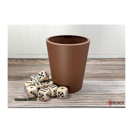 Accessoire: Gobelet à Dés Marron