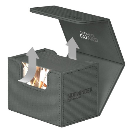 Deck Box: Sidewinder 80+ XenoSkin Grey