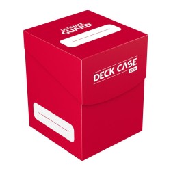 Deck Box: Boite pour Cartes 100+ Taille Standard Rouge