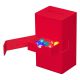 Deck Box: Flip'n'Tray 200+ Taille Standard XenoSkin Rouge