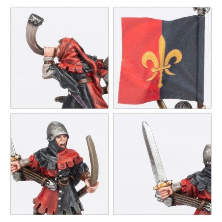 The Old World Bretonnie: Etat Major Ecuyers Bretonnien