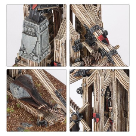 The Old World Bretonnie Fw: Porte-Etendard de Bataille à Pied et Monté