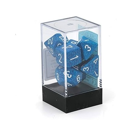 Dés: Assortiments de Dés JDR Speckled Eau