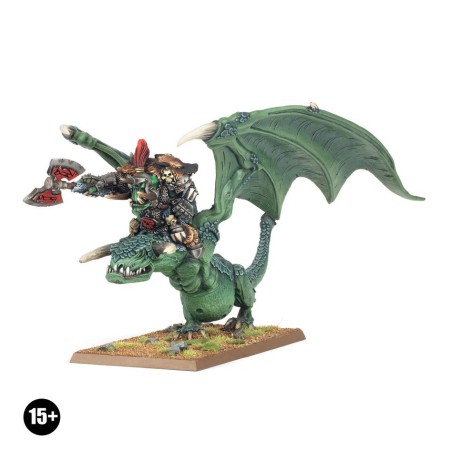 The Old World Fw: Orc Warboss on Wyvern