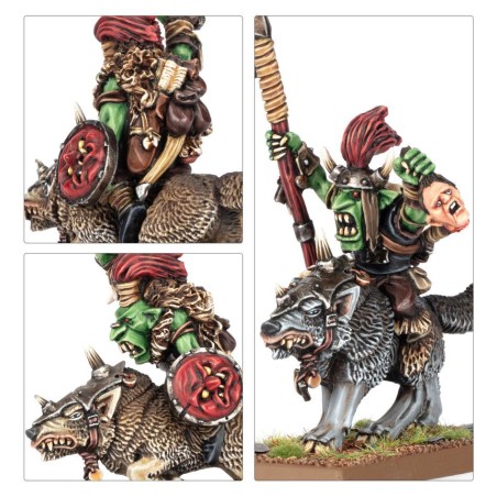 The Old World : Goblin Wolf Rider Bosses