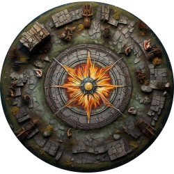 Age of Sigmar: Zone d'Objectif Medieval Courtyard