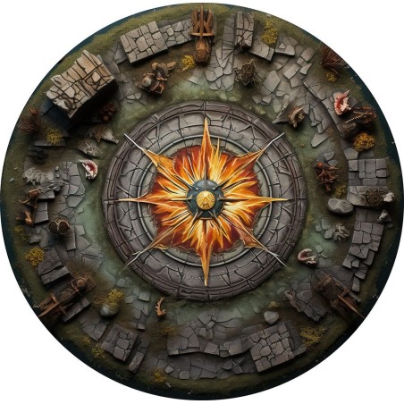 Age of Sigmar: Zone d'Objectif Medieval Courtyard