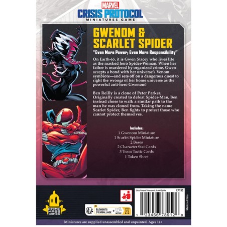 Marvel: Gwenom et Scarlet Spider
