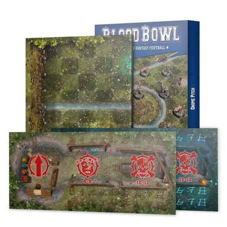 BloodBowl: Gnomes Pitch and Dugouts
