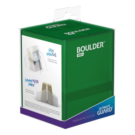 Deck Box:Boulder Deck 100+ taille Standard Emerald