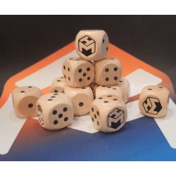 Dés: Set de 12 Dés 6 HobbyMax