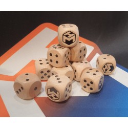 Dés: Set de 12 Dés 6 HobbyMax