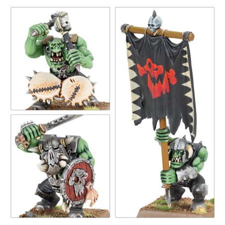 The Old World Orque: Bande de Kikoup' et Archers Orques