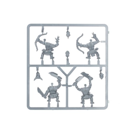 The Old World Orque: Bande de Kikoup' et Archers Orques