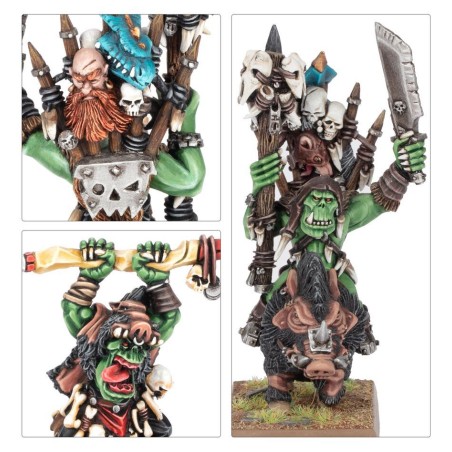 The Old World Orque: Chamanes Orques Sauvages