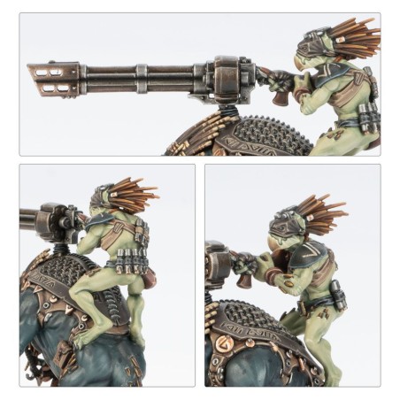 T'au Empire: Cavalier Krootox