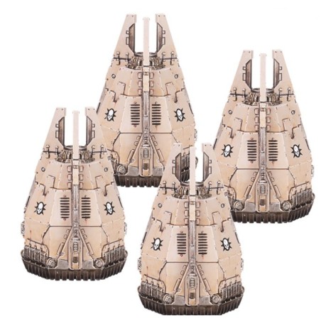 Legions Imperialis: Dreadnought Drop Pods (x4)