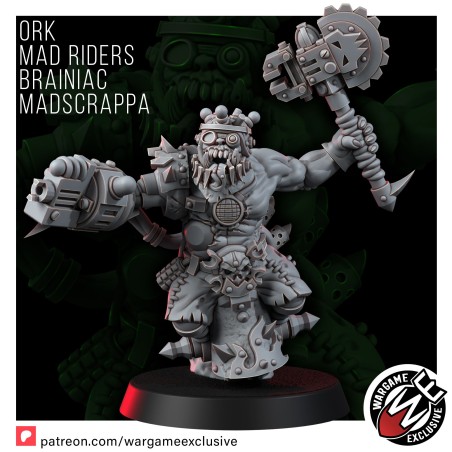 WE: Ork Mad Riders Brainiak Madscrappa