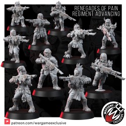 WE: Chaos Renegades of Pain Advancing Regiment