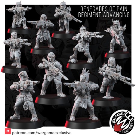 WE: Chaos Renegades of Pain Advancing Regiment