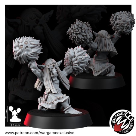 WE: Ork Goblin Cheerleaders