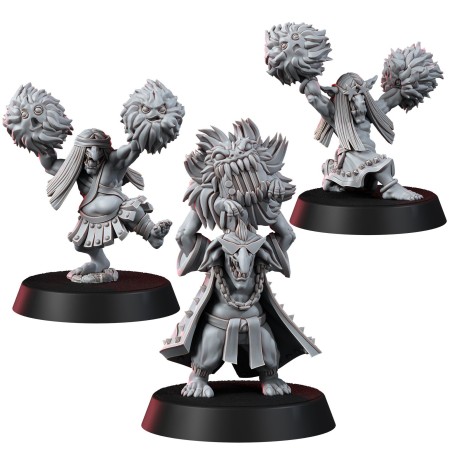 WE: Ork Goblin Cheerleaders