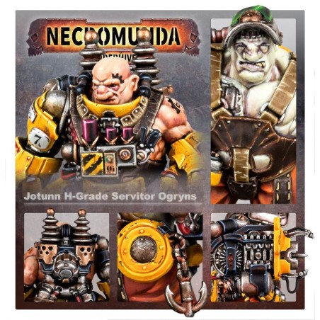 Necromunda : Jotunn H-Grade Servitor Ogryns