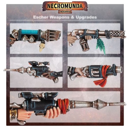 Necromunda: Escher Weapons & Upgrades