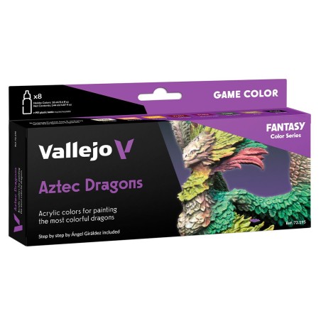 Set de Peinture: Aztec Dragons
