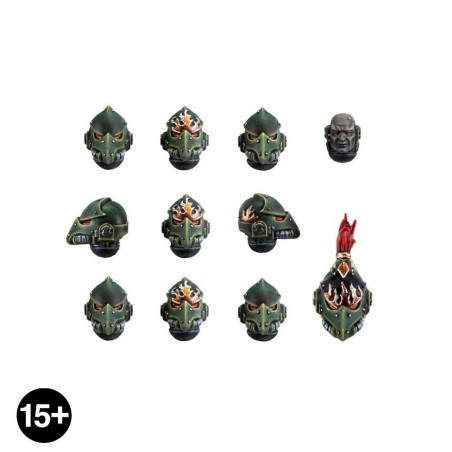 Salamanders Upgrade Set - Heads