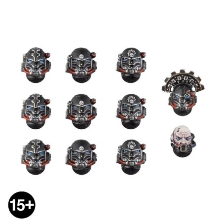 Iron Hands Fw: MkVI Heads