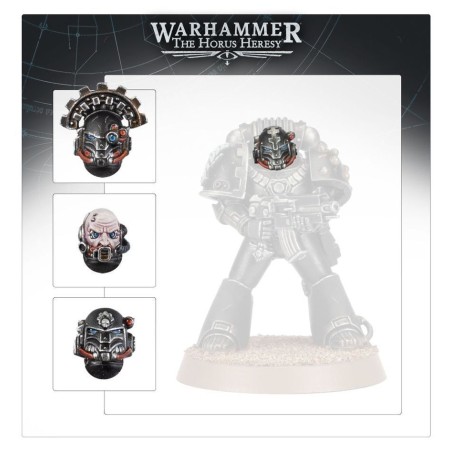 Iron Hands Fw: MkVI Heads