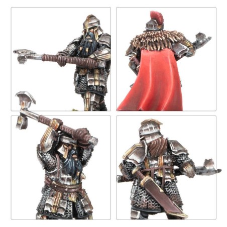 The Hobbit Fw: Iron Hills Dwarf Command with Mattocks