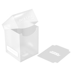 Deck Box: Boite pour Cartes 100+ Taille Standard Transparent
