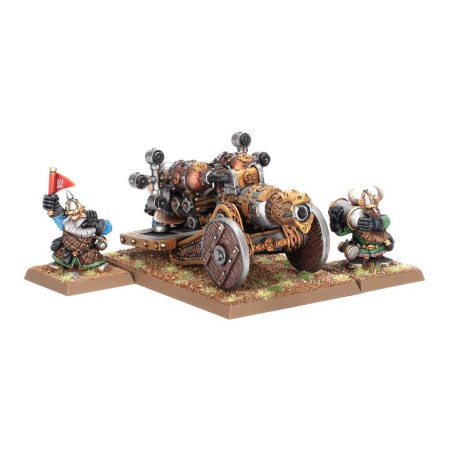 The Old World Nains: Faucheuse de Gobelins