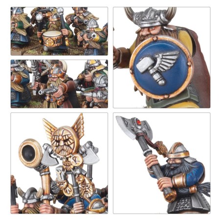 The Old World Nains: Bataillon