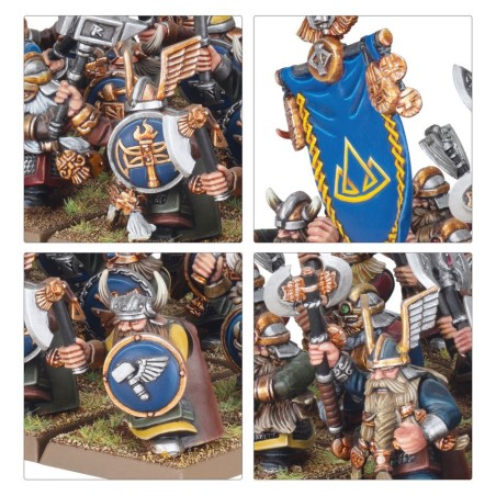 The Old World Nains: Bataillon