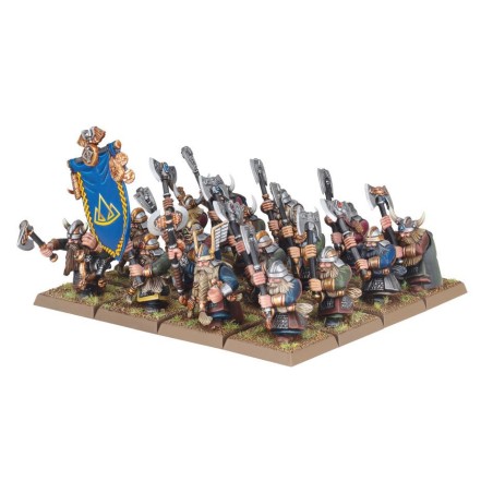 The Old World Nains: Dwarf Warriors