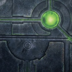 Tapis de Jeu Simple: Deathworld Tomb (Néoprène)